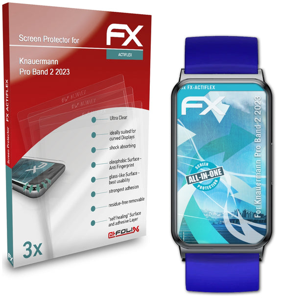 atFoliX FX-ActiFleX Displayschutzfolie für Knauermann Pro Band 2 (2023)