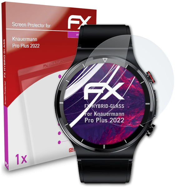 atFoliX FX-Hybrid-Glass Panzerglasfolie für Knauermann Pro Plus (2022)