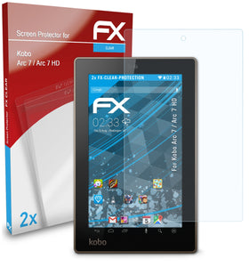 atFoliX FX-Clear Schutzfolie für Kobo Arc 7 / Arc 7 HD