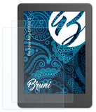 Schutzfolie Bruni kompatibel mit Kobo Aura Edition 2, glasklare (2X)