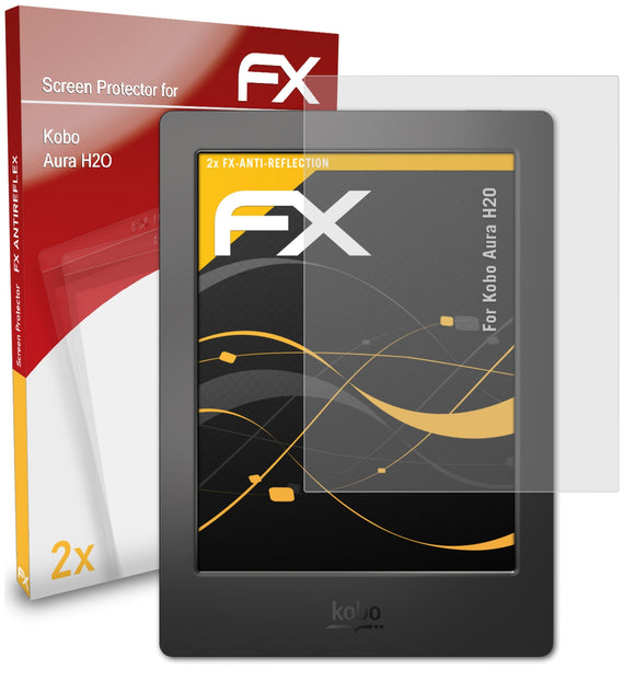 atFoliX FX-Antireflex Displayschutzfolie für Kobo Aura H2O
