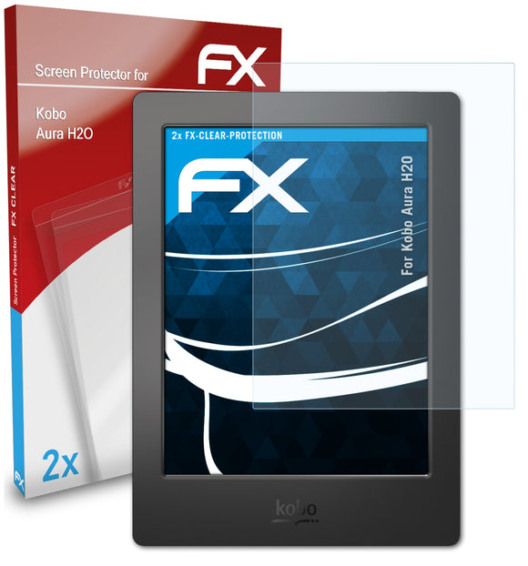 atFoliX FX-Clear Schutzfolie für Kobo Aura H2O