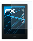 atFoliX Schutzfolie kompatibel mit Kobo Aura HD, ultraklare FX Folie (2X)