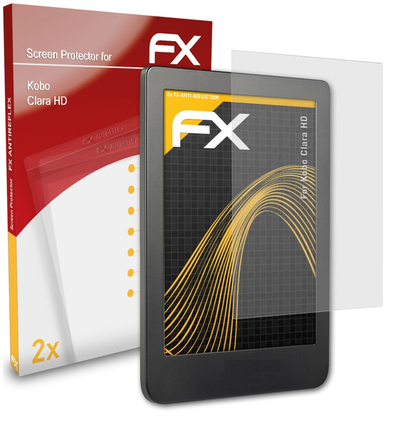 atFoliX FX-Antireflex Displayschutzfolie für Kobo Clara HD