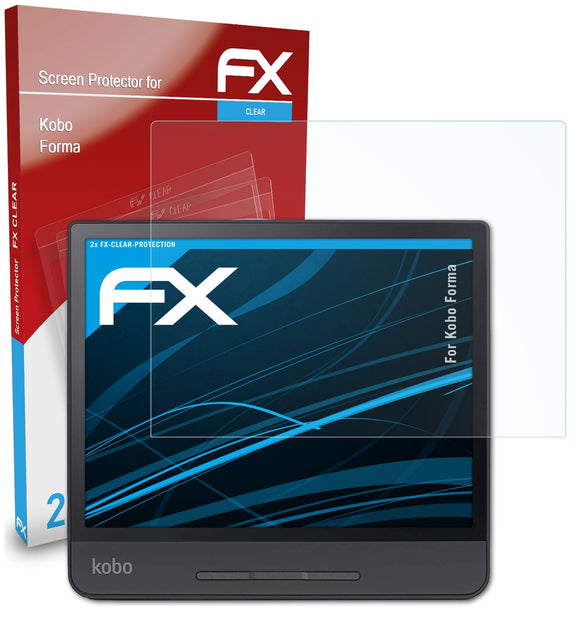 atFoliX FX-Clear Schutzfolie für Kobo Forma