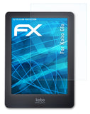 Schutzfolie atFoliX kompatibel mit Kobo Glo, ultraklare FX (2X)