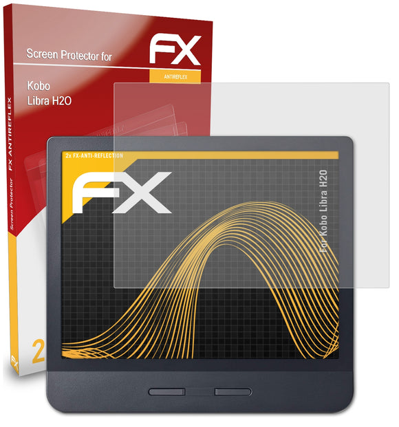 atFoliX FX-Antireflex Displayschutzfolie für Kobo Libra H2O
