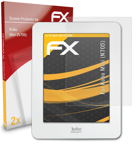 atFoliX FX-Antireflex Displayschutzfolie für Kobo Mini (N705)