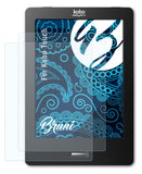 Schutzfolie Bruni kompatibel mit Kobo Touch, glasklare (2X)