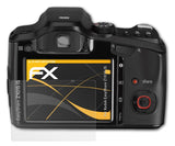 Panzerfolie atFoliX kompatibel mit Kodak EasyShare Z1015 IS, entspiegelnde und stoßdämpfende FX (3X)
