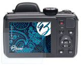 Schutzfolie Bruni kompatibel mit Kodak PixPro AZ362, glasklare (2X)