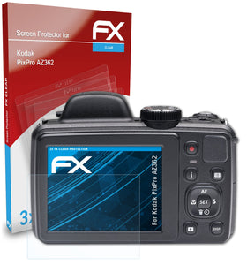 atFoliX FX-Clear Schutzfolie für Kodak PixPro AZ362