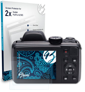 Bruni Basics-Clear Displayschutzfolie für Kodak PixPro AZ365