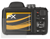 Panzerfolie atFoliX kompatibel mit Kodak PixPro AZ422, entspiegelnde und stoßdämpfende FX (3X)