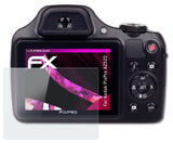 Glasfolie atFoliX kompatibel mit Kodak PixPro AZ522, 9H Hybrid-Glass FX