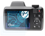 Schutzfolie Bruni kompatibel mit Kodak PixPro AZ525, glasklare (2X)