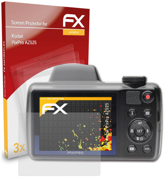 atFoliX FX-Antireflex Displayschutzfolie für Kodak PixPro AZ525