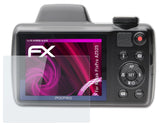 Glasfolie atFoliX kompatibel mit Kodak PixPro AZ525, 9H Hybrid-Glass FX