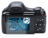 Schutzfolie Bruni kompatibel mit Kodak PixPro AZ651, glasklare (2X)