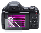 Glasfolie atFoliX kompatibel mit Kodak PixPro AZ651, 9H Hybrid-Glass FX