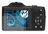 Schutzfolie Bruni kompatibel mit Kodak PixPro FZ101, glasklare (2X)