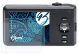 Schutzfolie Bruni kompatibel mit Kodak PixPro FZ151, glasklare (2X)