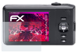 Glasfolie atFoliX kompatibel mit Kodak PixPro FZ151, 9H Hybrid-Glass FX