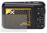 Panzerfolie atFoliX kompatibel mit Kodak PixPro FZ43, entspiegelnde und stoßdämpfende FX (3X)