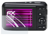 Glasfolie atFoliX kompatibel mit Kodak PixPro FZ43, 9H Hybrid-Glass FX