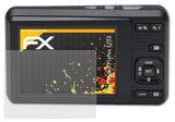 Panzerfolie atFoliX kompatibel mit Kodak PixPro FZ53, entspiegelnde und stoßdämpfende FX (3X)