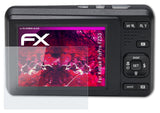 Glasfolie atFoliX kompatibel mit Kodak PixPro FZ53, 9H Hybrid-Glass FX