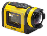 Panzerfolie atFoliX kompatibel mit Kodak PixPro SP1, entspiegelnde und stoßdämpfende FX (3X)