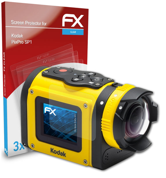 atFoliX FX-Clear Schutzfolie für Kodak PixPro SP1