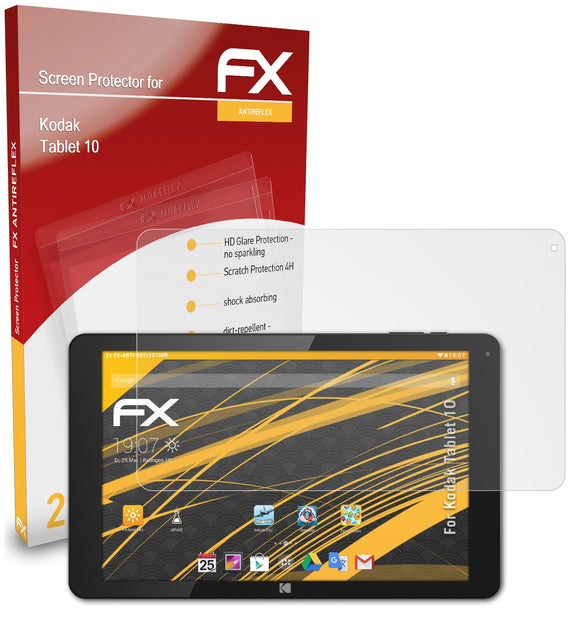 atFoliX FX-Antireflex Displayschutzfolie für Kodak Tablet 10