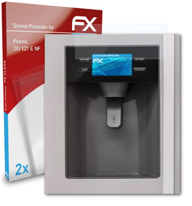 atFoliX FX-Clear Schutzfolie für Koenic DD 121 E NF