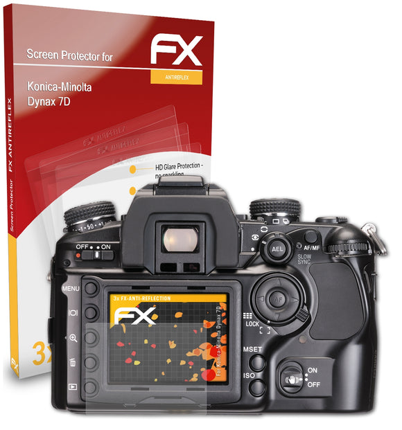 atFoliX FX-Antireflex Displayschutzfolie für Konica-Minolta Dynax 7D