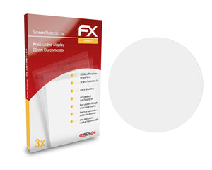 atFoliX FX-Antireflex Displayschutzfolie für Kreisrundes-Display 29mm Durchmesser