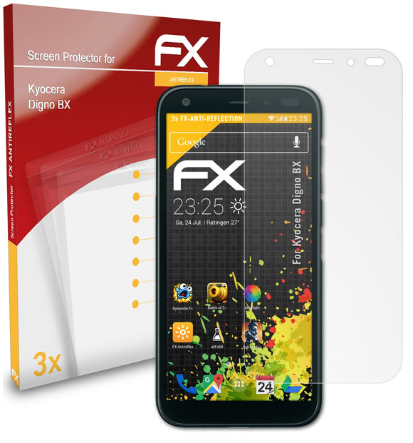 atFoliX FX-Antireflex Displayschutzfolie für Kyocera Digno BX