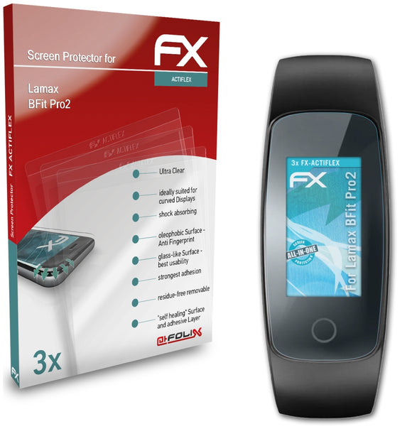 atFoliX FX-ActiFleX Displayschutzfolie für Lamax BFit Pro2