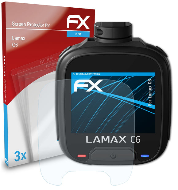 atFoliX FX-Clear Schutzfolie für Lamax C6