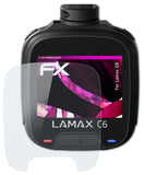 Glasfolie atFoliX kompatibel mit Lamax C6, 9H Hybrid-Glass FX