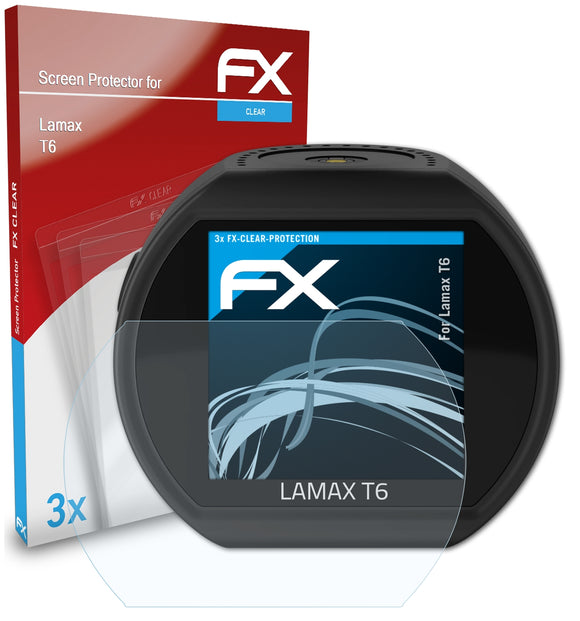 atFoliX FX-Clear Schutzfolie für Lamax T6