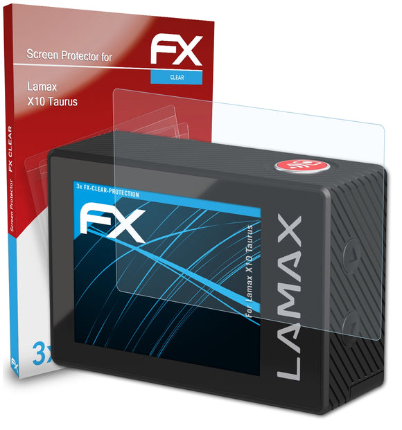 atFoliX FX-Clear Schutzfolie für Lamax X10 Taurus