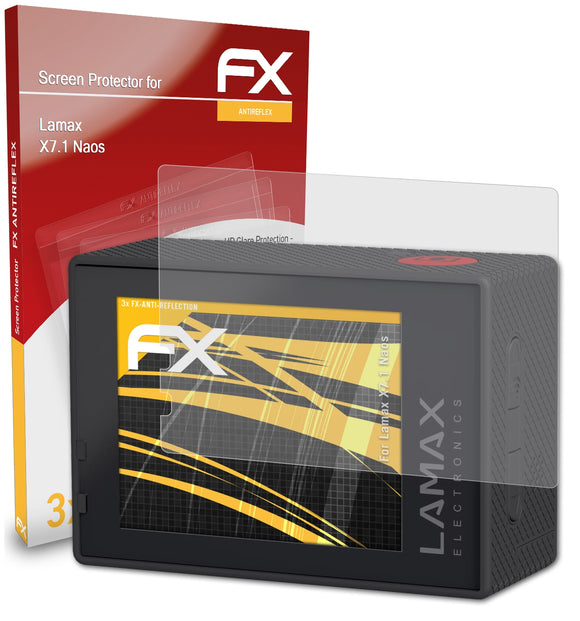 atFoliX FX-Antireflex Displayschutzfolie für Lamax X7.1 Naos