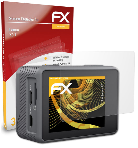 atFoliX FX-Antireflex Displayschutzfolie für Lamax X9.1