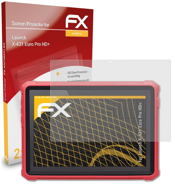 atFoliX FX-Antireflex Displayschutzfolie für Launch X-431 Euro Pro HD+
