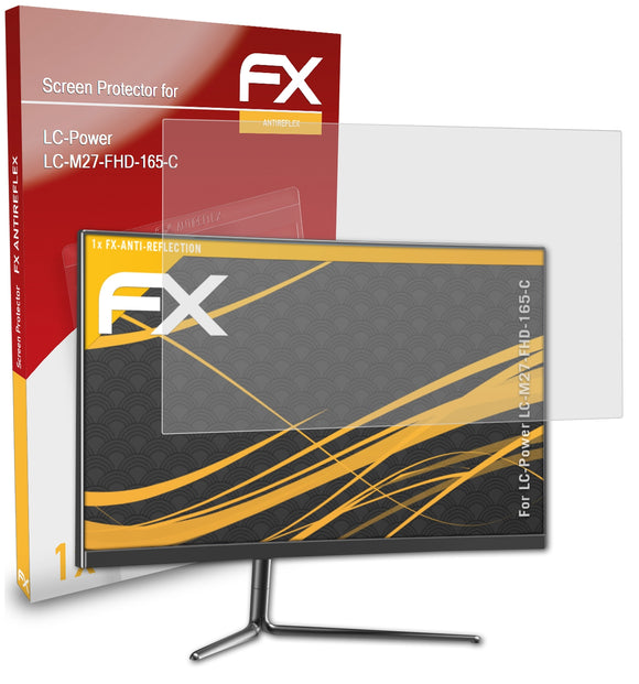 atFoliX FX-Antireflex Displayschutzfolie für LC-Power LC-M27-FHD-165-C