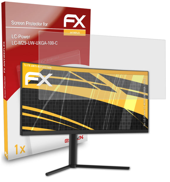 atFoliX FX-Antireflex Displayschutzfolie für LC-Power LC-M29-UW-UXGA-100-C