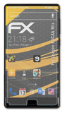 atFoliX Panzerfolie kompatibel mit Leagoo KIICAA Mix, entspiegelnde und stoßdämpfende FX Schutzfolie (3X)