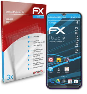 atFoliX FX-Clear Schutzfolie für Leagoo M13